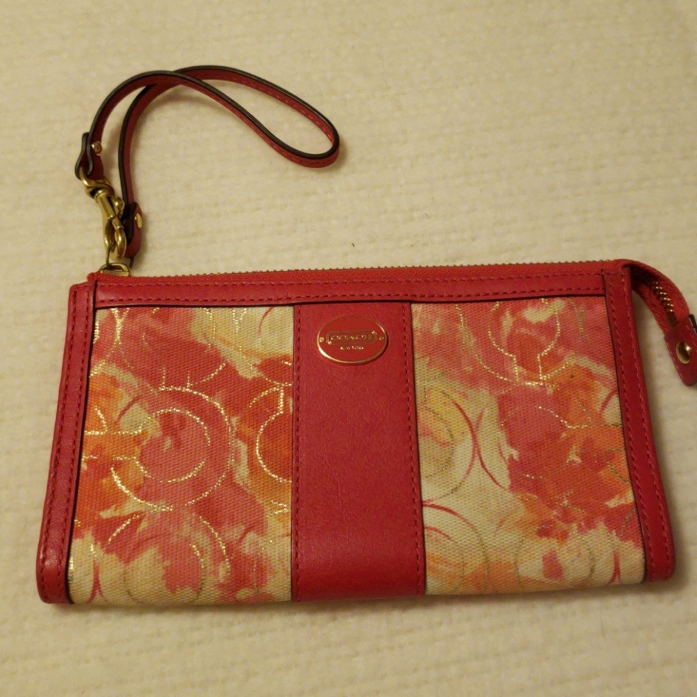 Coach wristlet